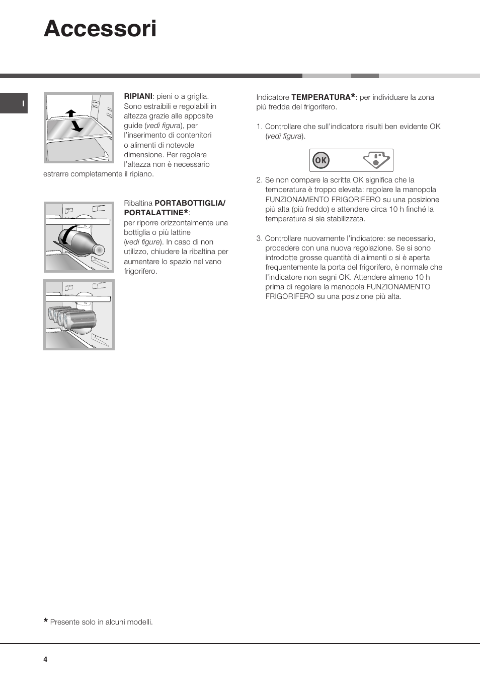 Accessori | Hotpoint Ariston Doppia Porta BD 2931 EU-HA User Manual | Page 4 / 52