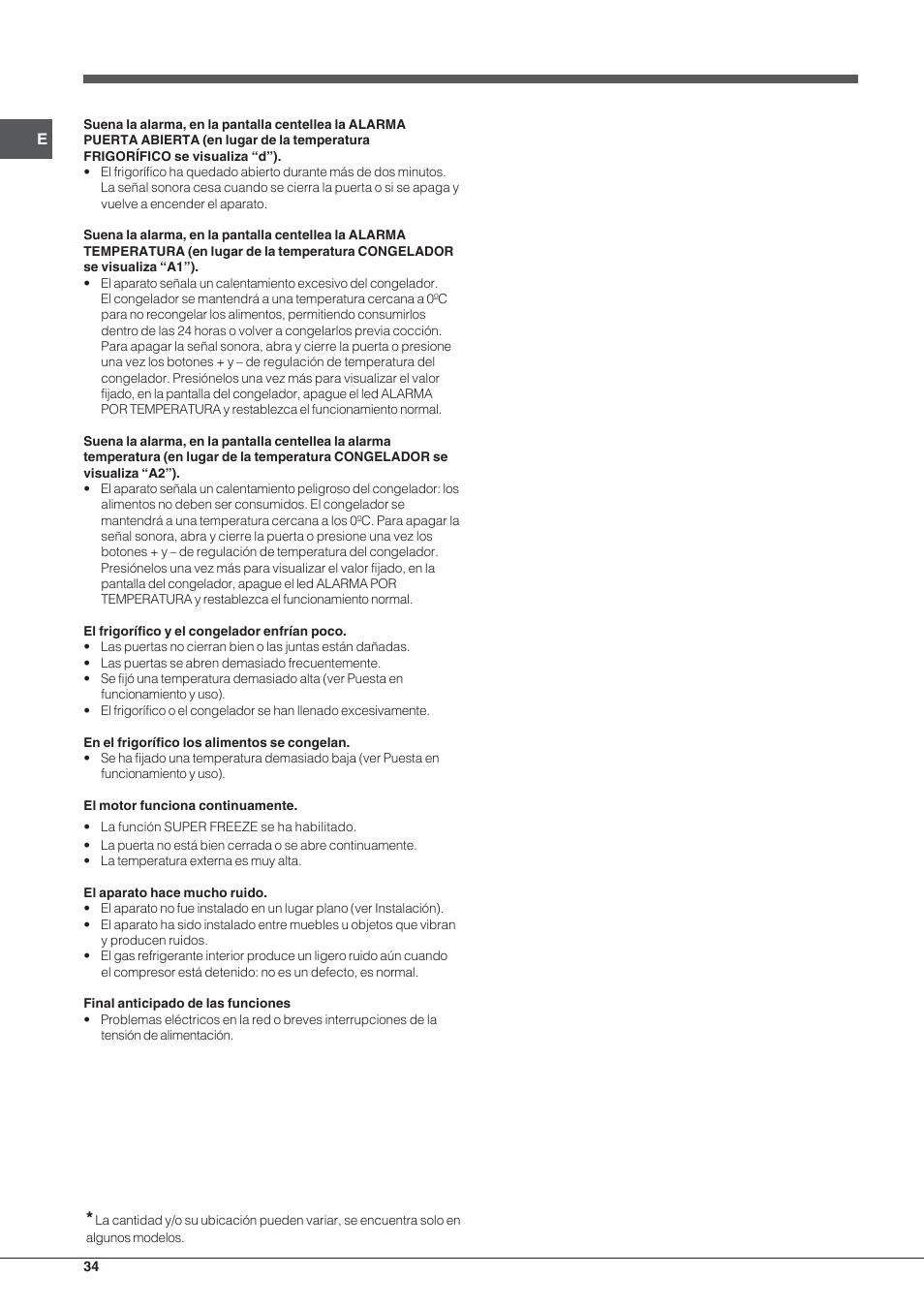 Hotpoint Ariston UPSY 1722 F J User Manual | Page 34 / 52