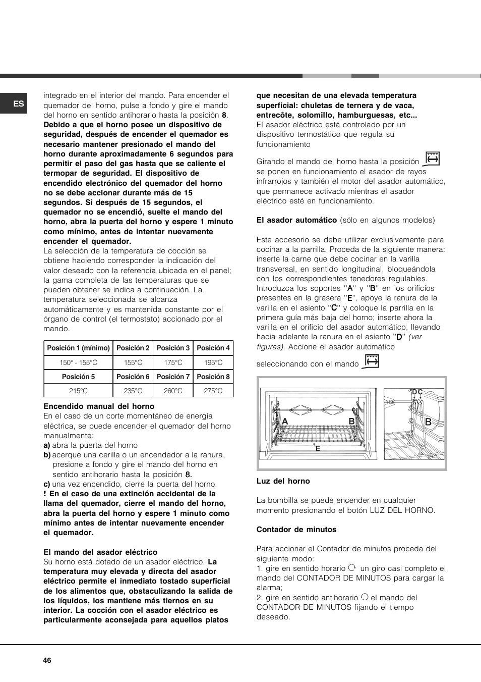 Hotpoint Ariston CP97SG1-HA User Manual | Page 46 / 64