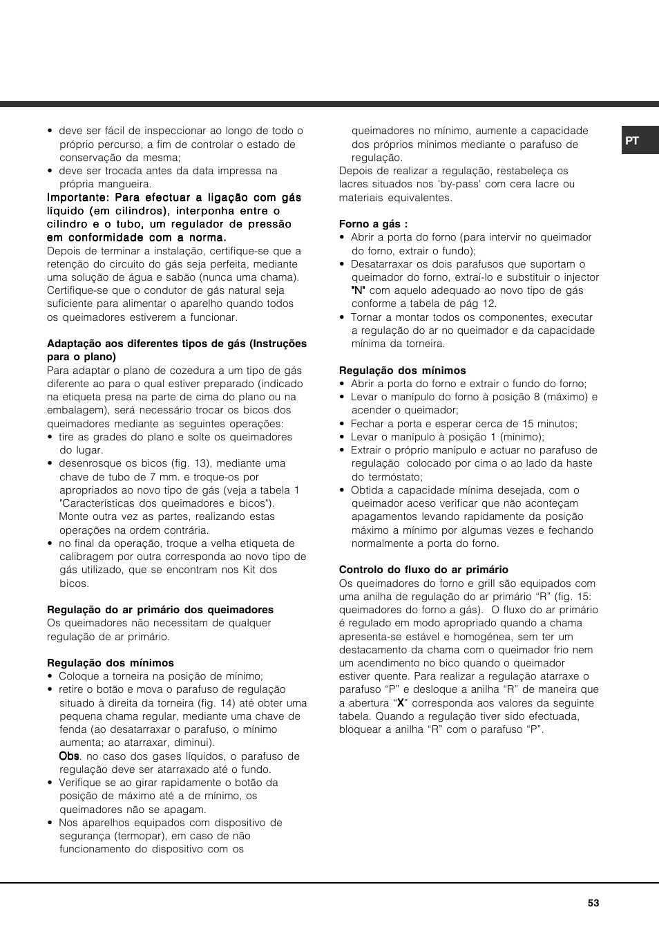 Hotpoint Ariston CP97SG1-HA User Manual | Page 53 / 64