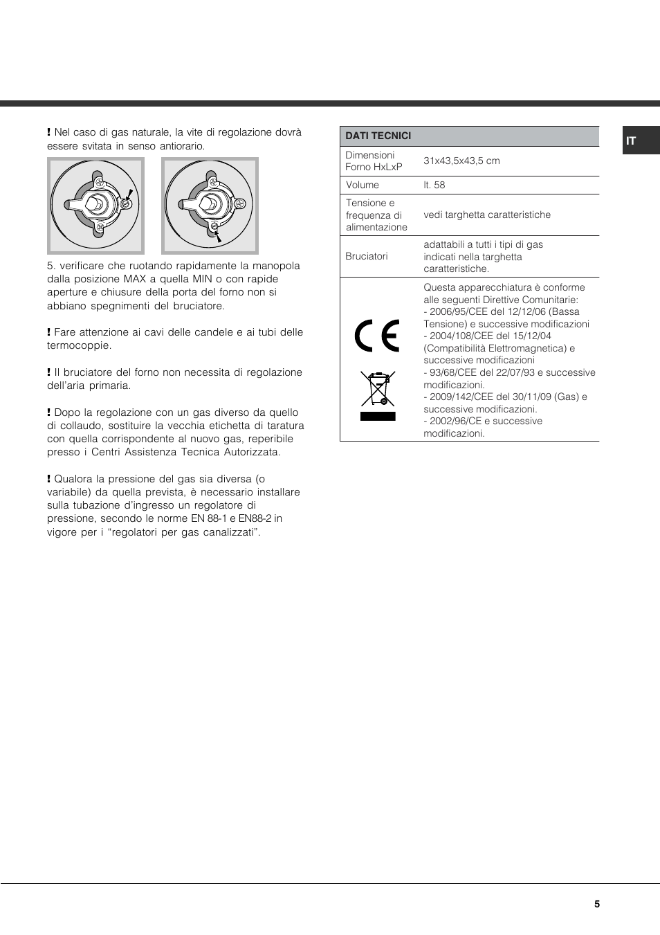 Hotpoint Ariston CP77SG1-HA User Manual | Page 5 / 76