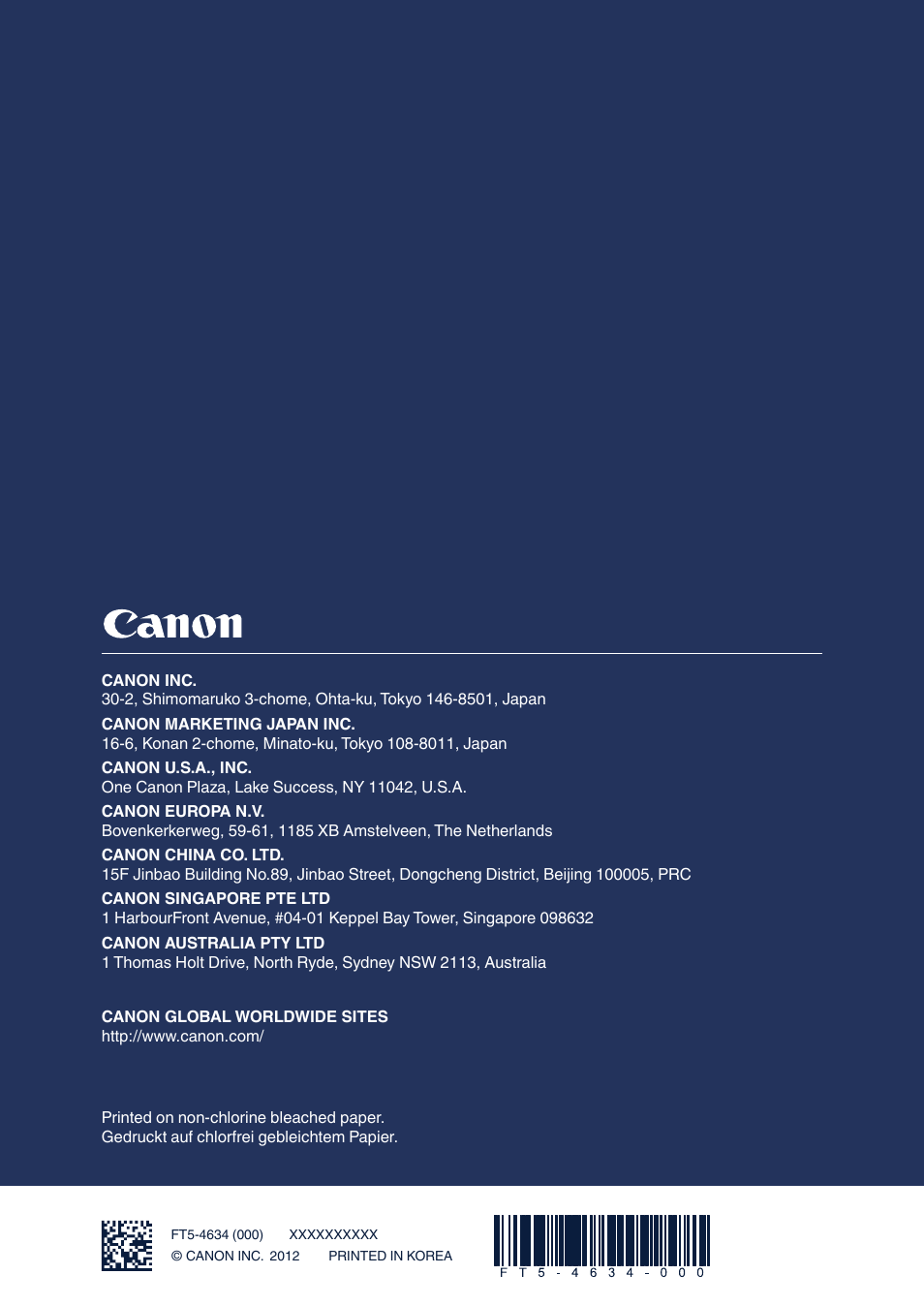 Canon i-SENSYS MF4890dw User Manual | Page 292 / 292