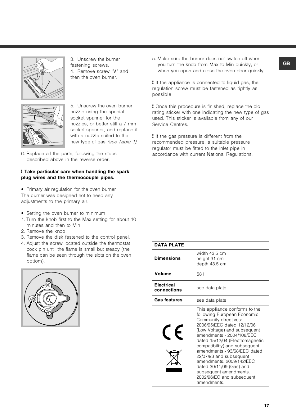 Hotpoint Ariston Deco FHR G (AN)-HA User Manual | Page 17 / 68