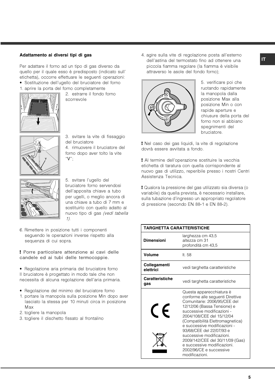 Hotpoint Ariston Deco FHR G (AN)-HA User Manual | Page 5 / 68