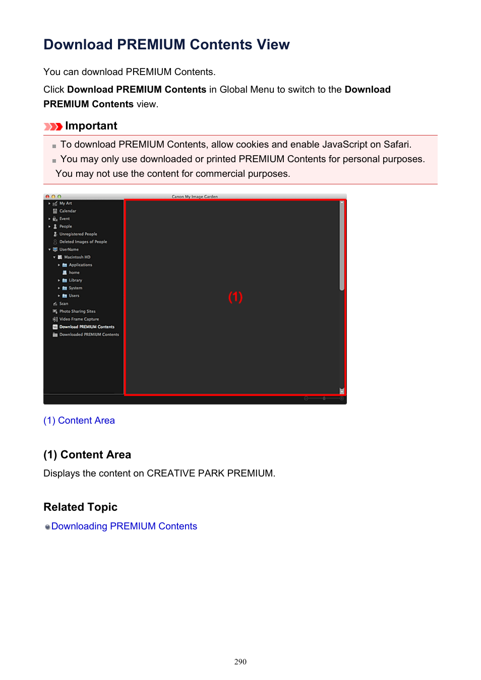 Download premium contents view | Canon PIXMA MG2440 User Manual | Page 290 / 335