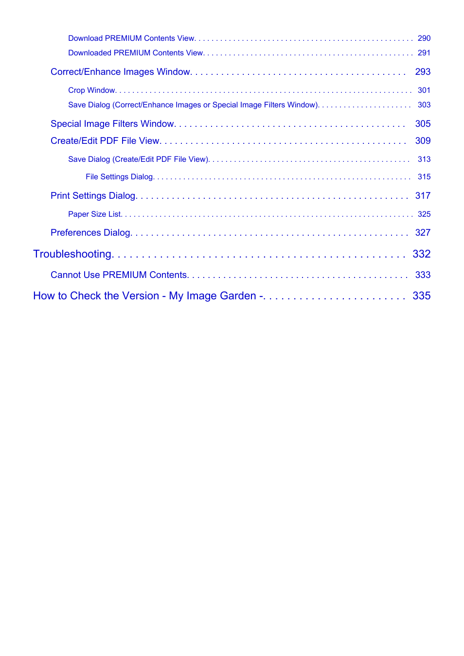 Troubleshooting, How to check the version - my image garden | Canon PIXMA MG2440 User Manual | Page 5 / 335