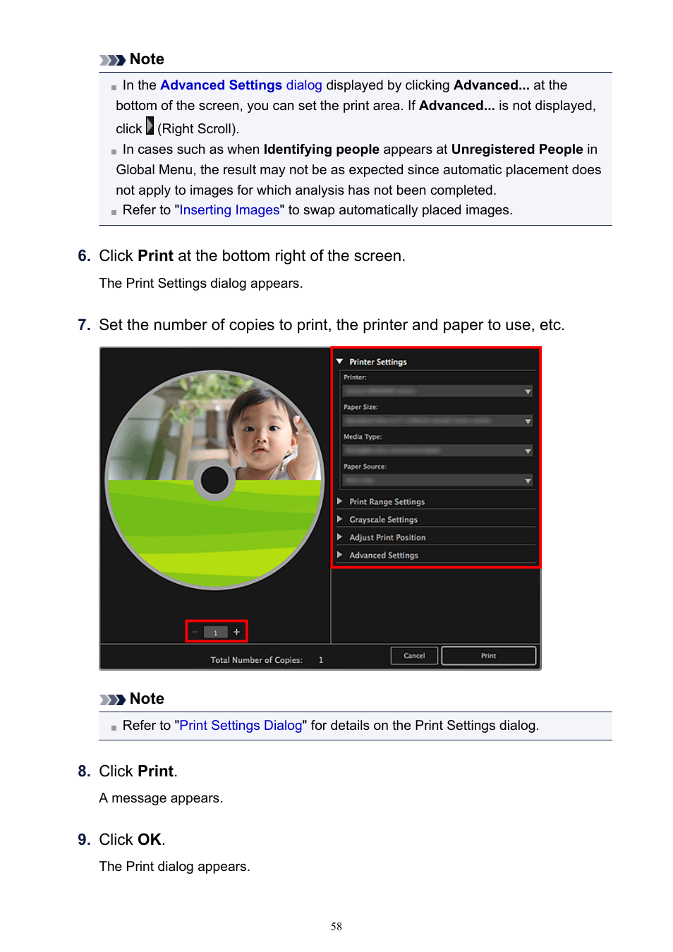 Canon PIXMA MG2440 User Manual | Page 58 / 335