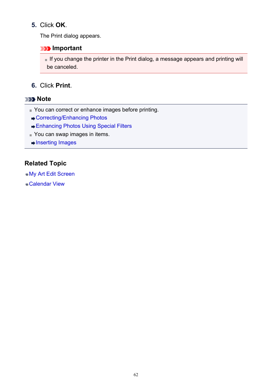 Canon PIXMA MG2440 User Manual | Page 62 / 335