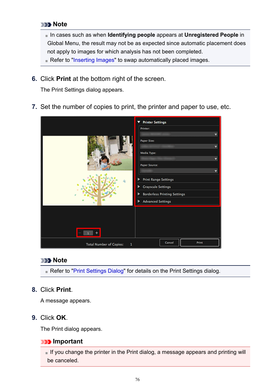 Canon PIXMA MG2440 User Manual | Page 76 / 335