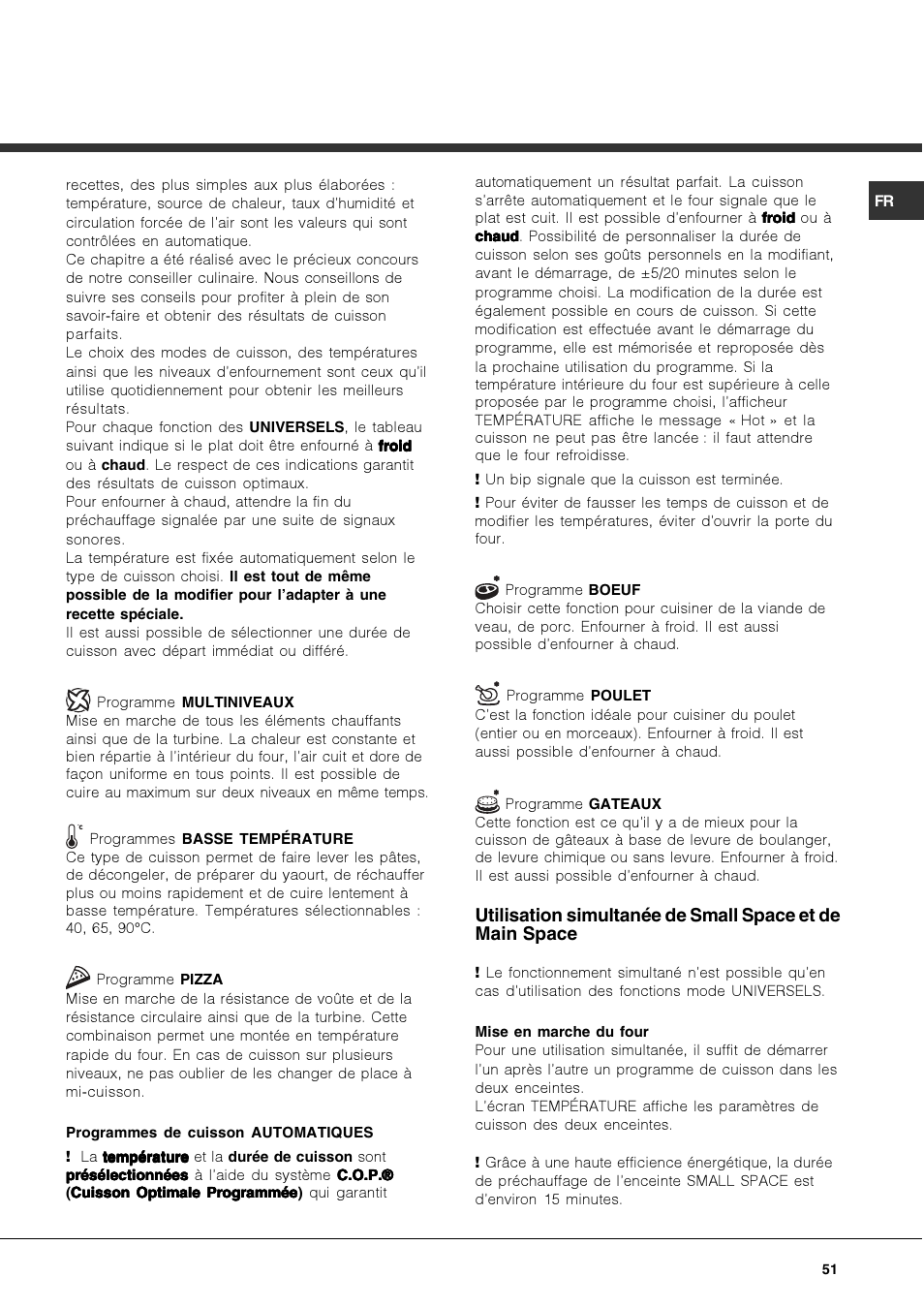 Hotpoint Ariston OK 1035 EL D.20 X /HA User Manual | Page 51 / 60