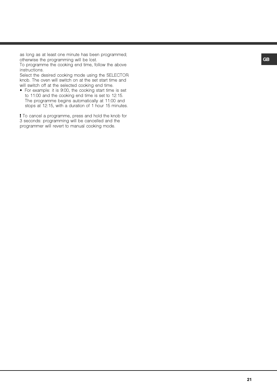 Hotpoint Ariston Luce FKS 610 X-HA User Manual | Page 21 / 80