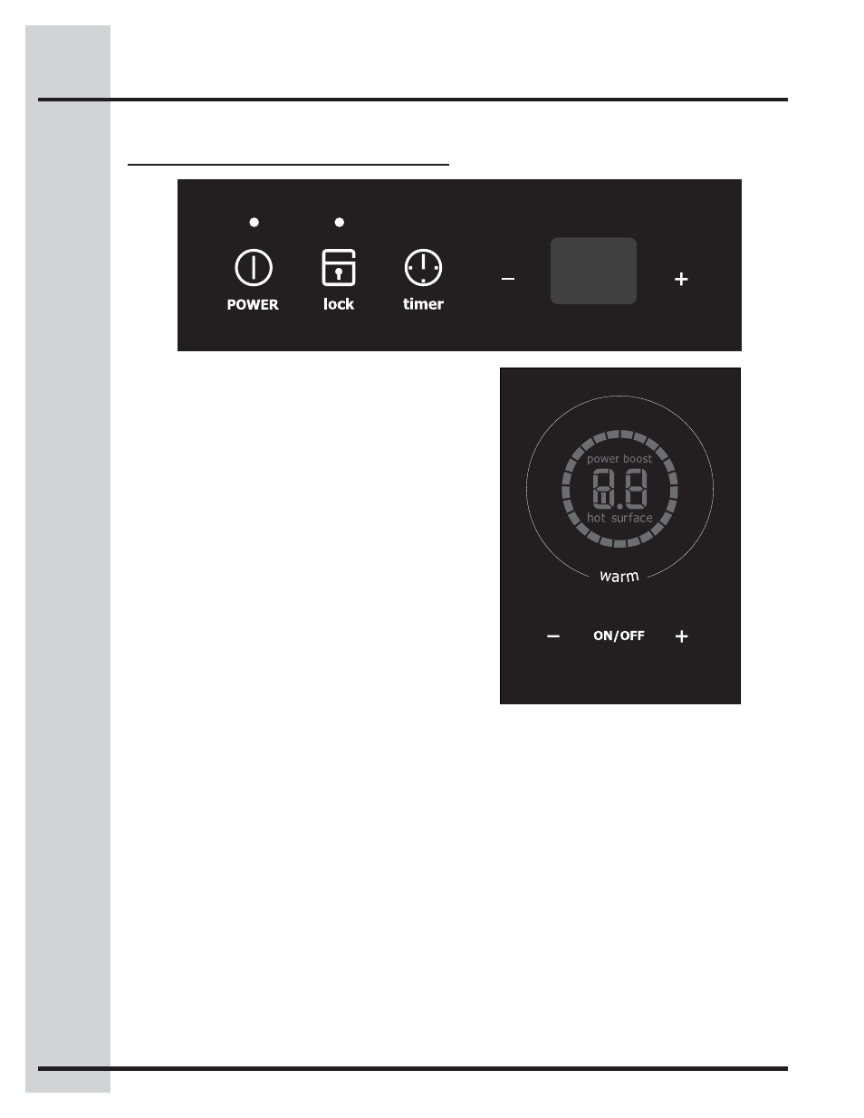 Features, Induction cooktop features | Electrolux EW30IC60LB User Manual | Page 6 / 20