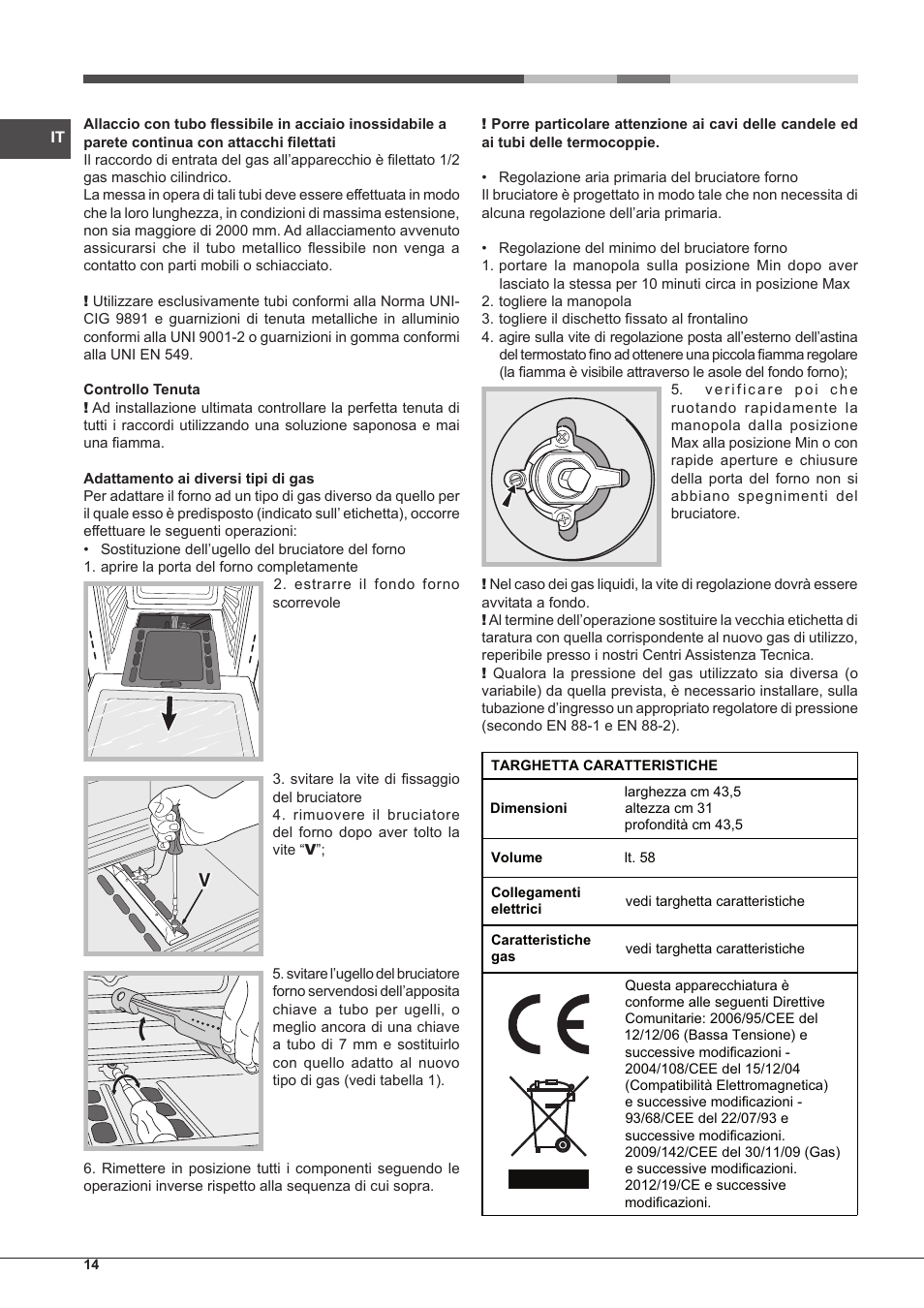 Hotpoint Ariston FH G /HA S User Manual | Page 14 / 80