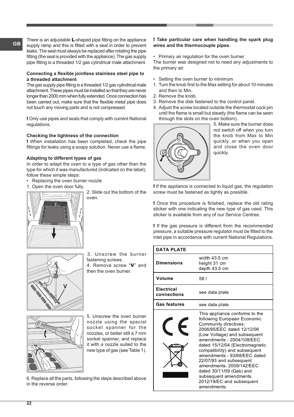 Hotpoint Ariston FH G /HA S User Manual | Page 22 / 80