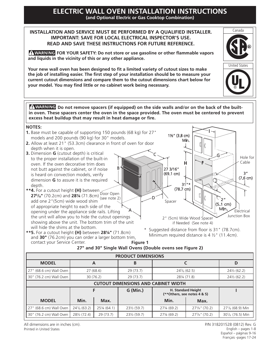 Electrolux EW27EW65GB User Manual | 24 pages