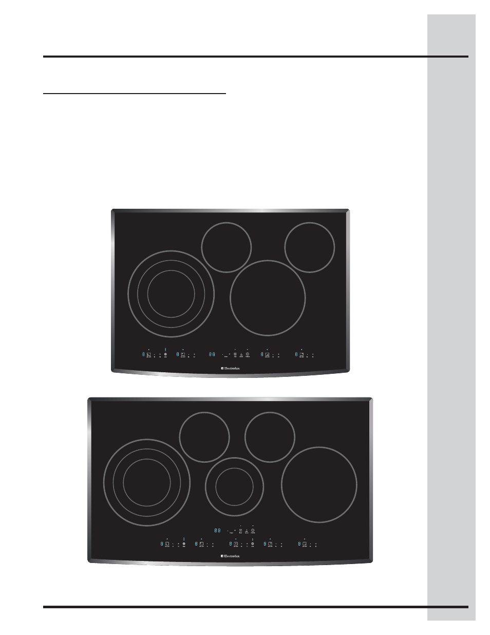 Features | Electrolux EI36EC45KB User Manual | Page 5 / 18