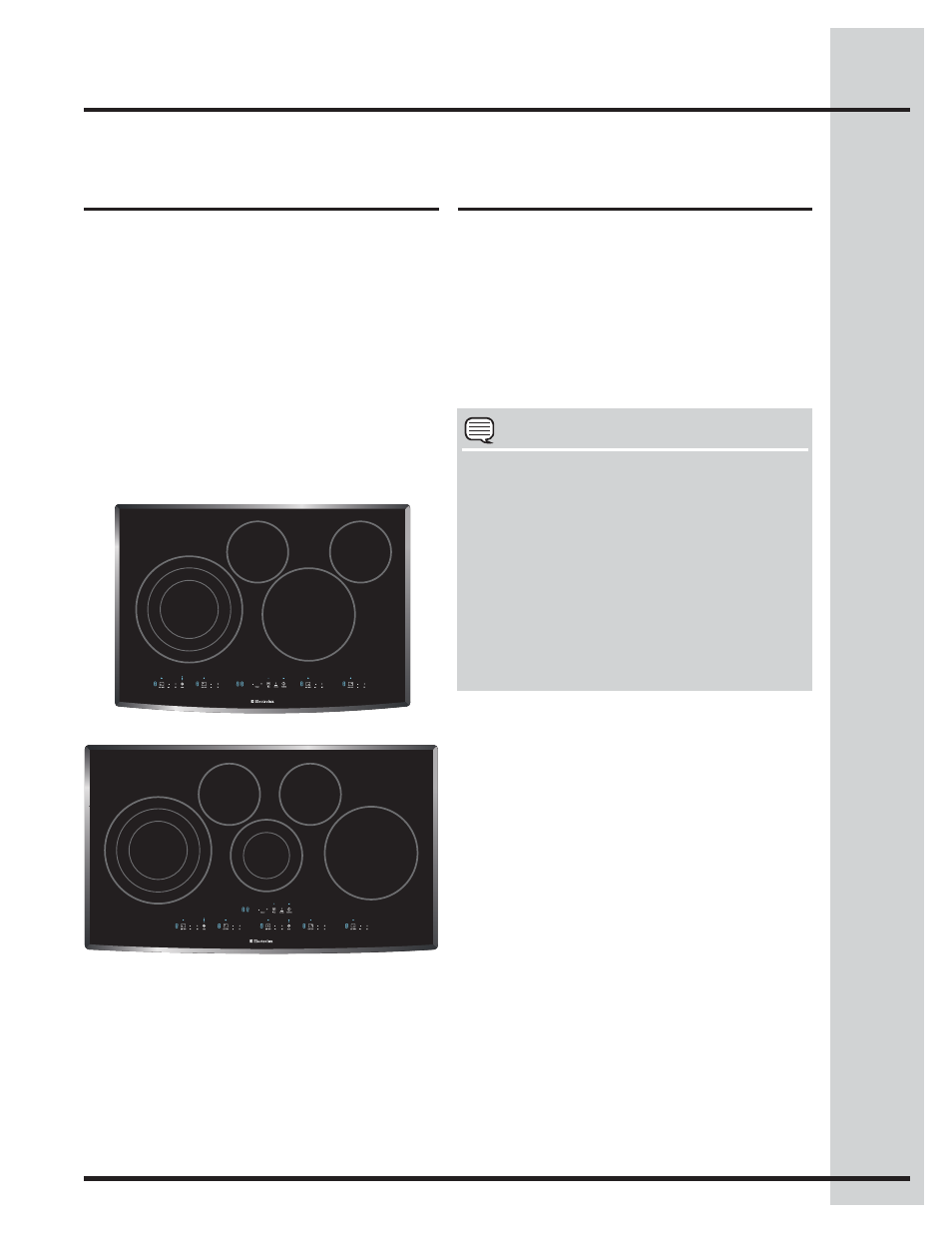 Getting started | Electrolux EI36EC45KB User Manual | Page 7 / 18