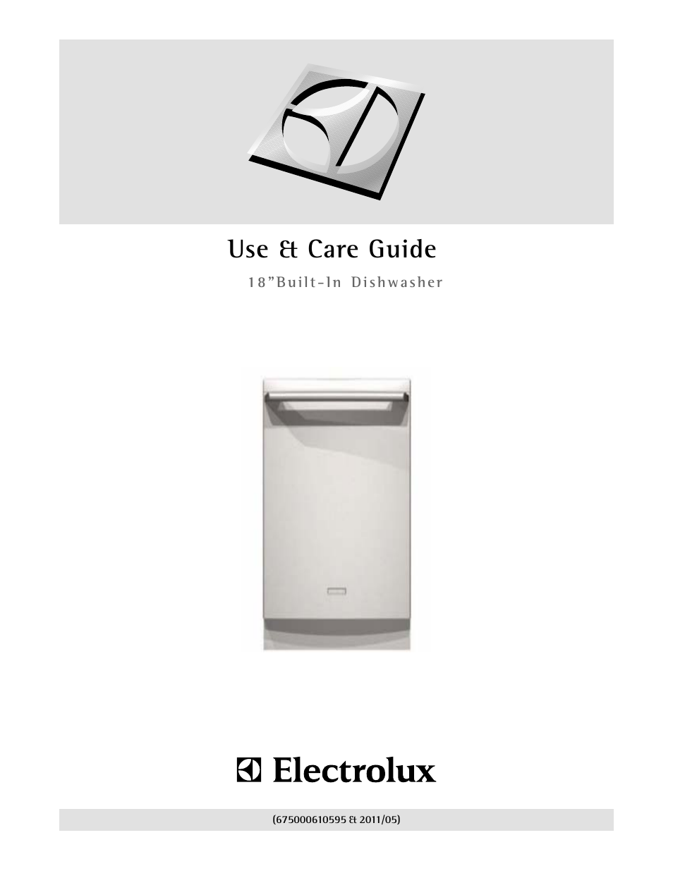 Electrolux EIDW1805KS User Manual | 16 pages