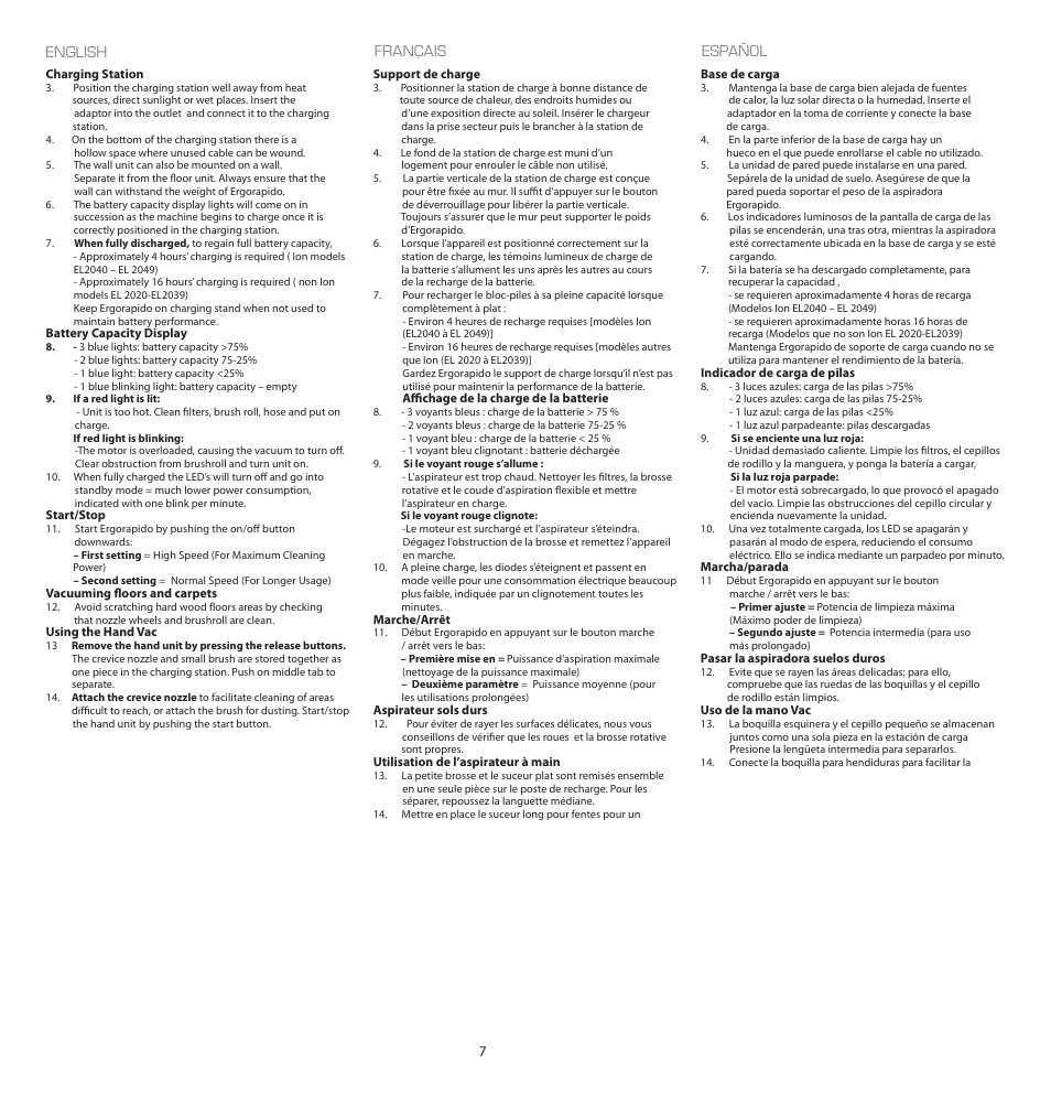 Electrolux EL2022A User Manual | Page 7 / 12
