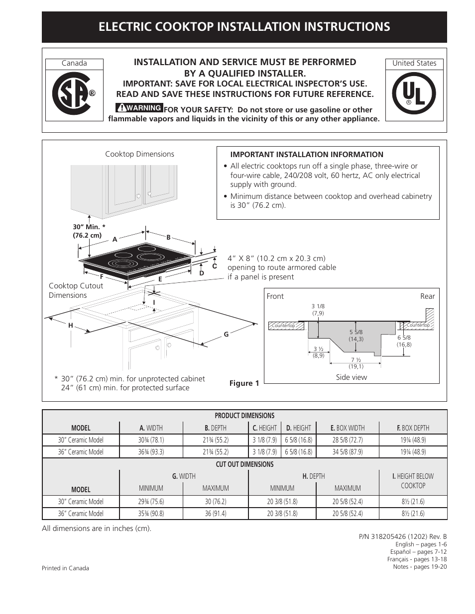 Electrolux EI36EC45KS User Manual | 20 pages