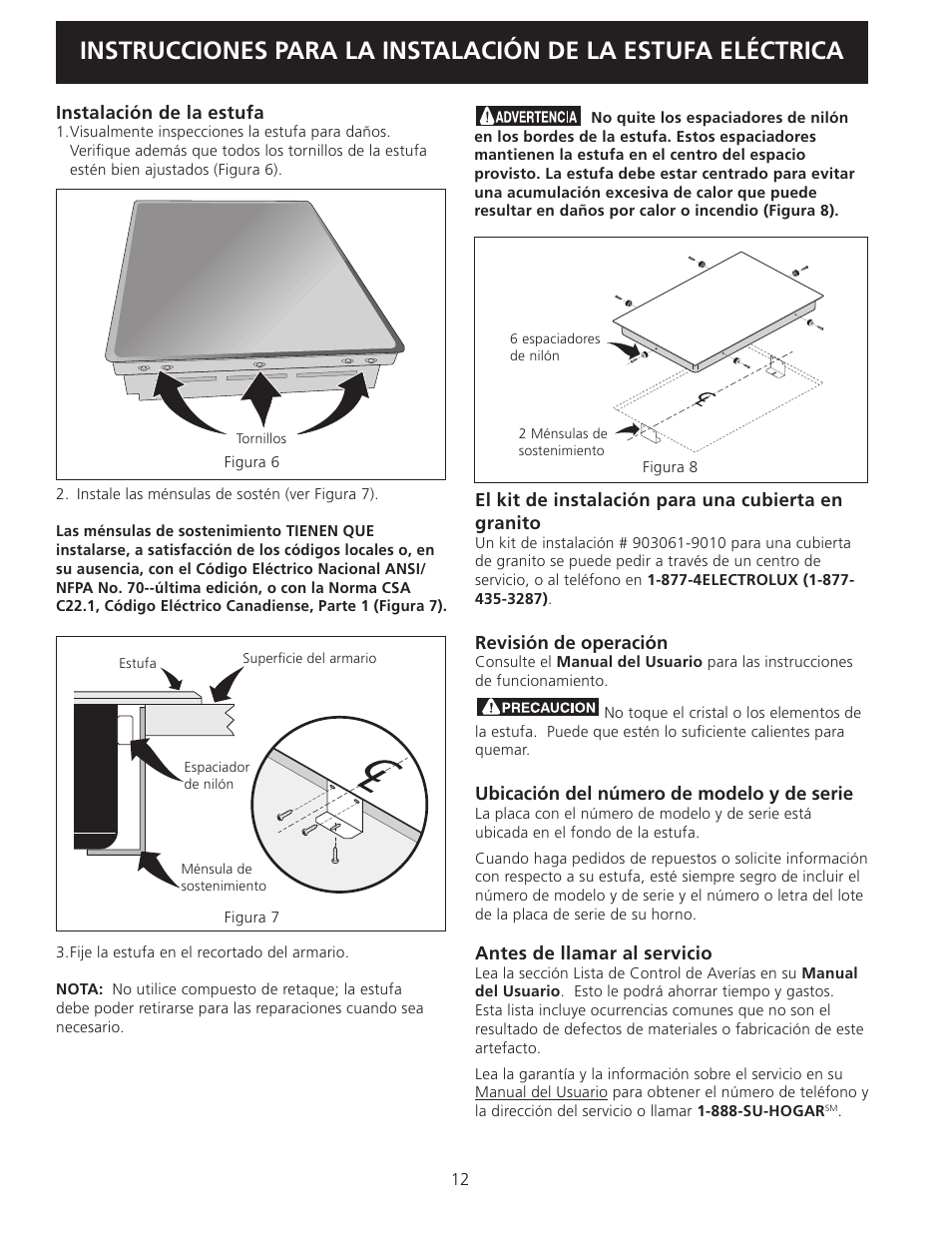 Electrolux EI36EC45KS User Manual | Page 12 / 20