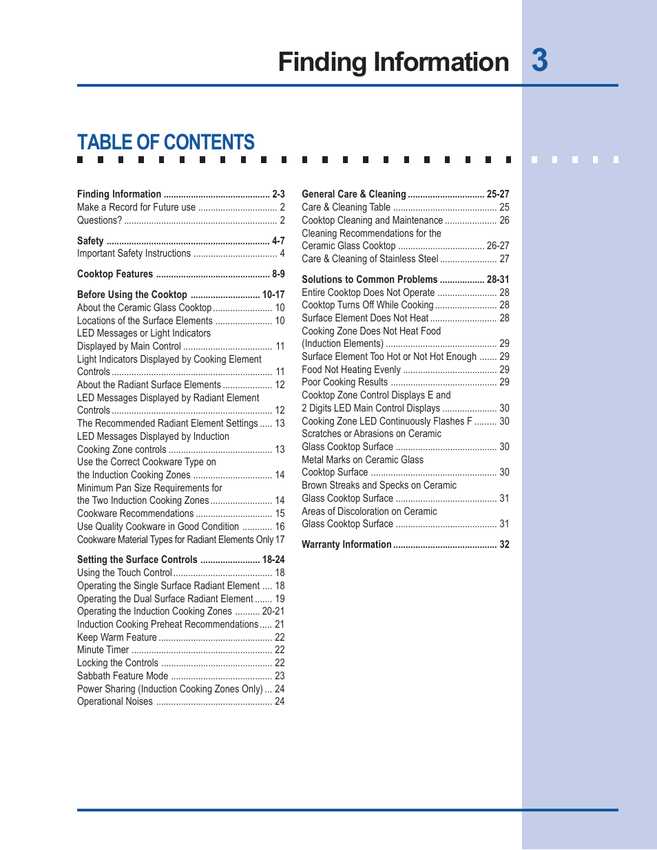 Electrolux EW30CC55GS User Manual | Page 3 / 32