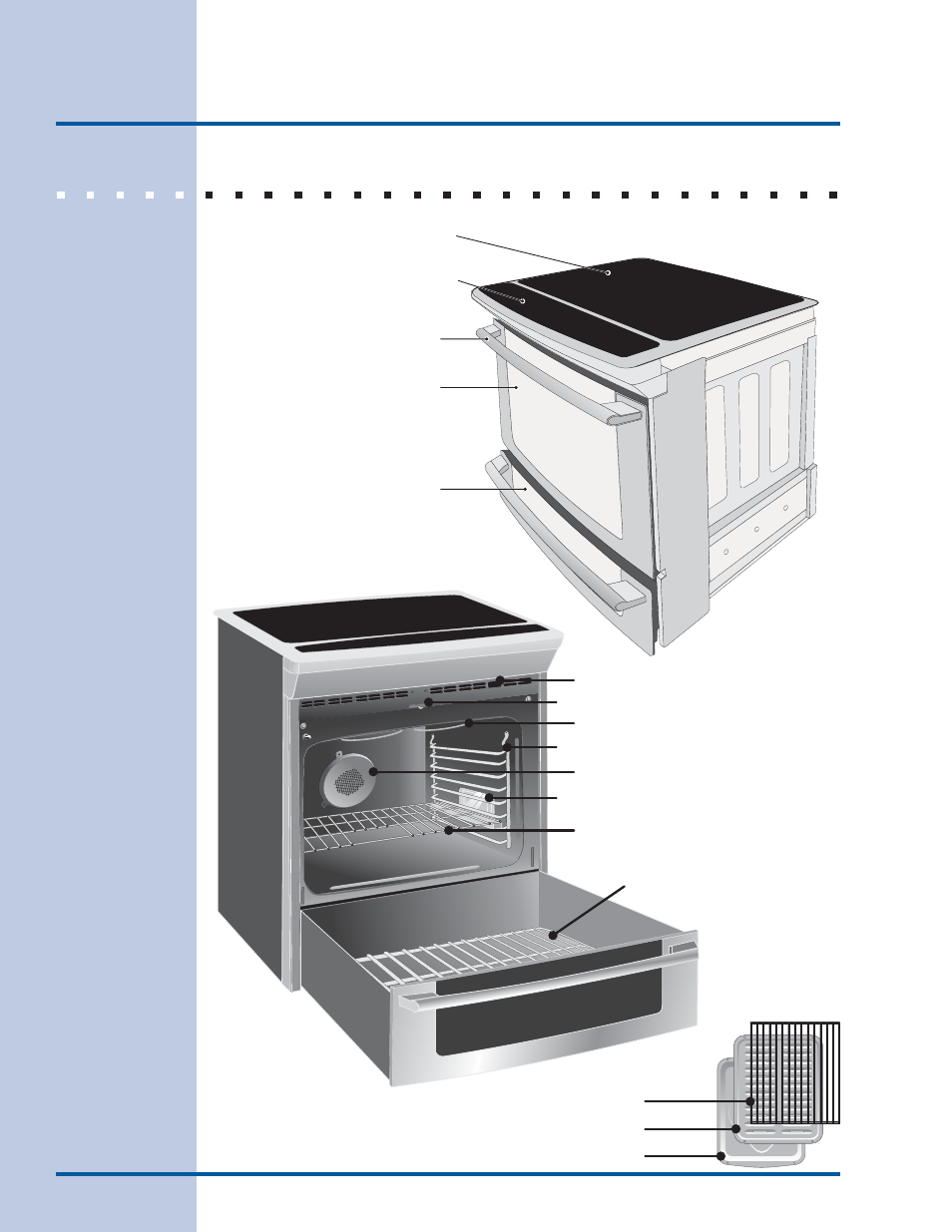 Feature overview, Your slide-in range | Electrolux EW30IS65JS User Manual | Page 8 / 60