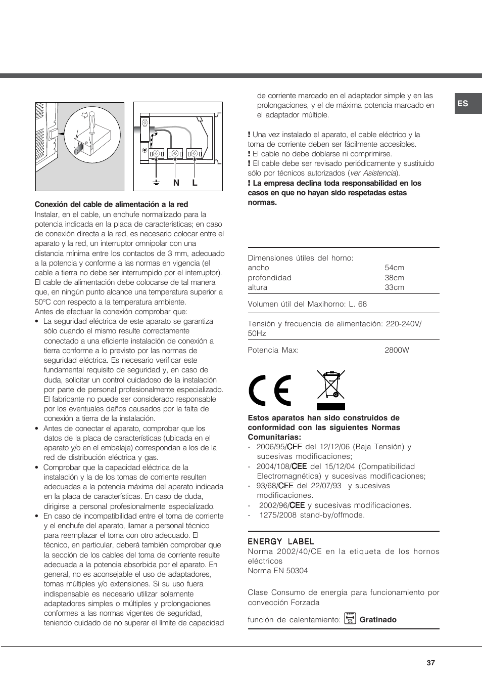 Hotpoint Ariston MH 99.1 (BK)-HA User Manual | Page 37 / 80