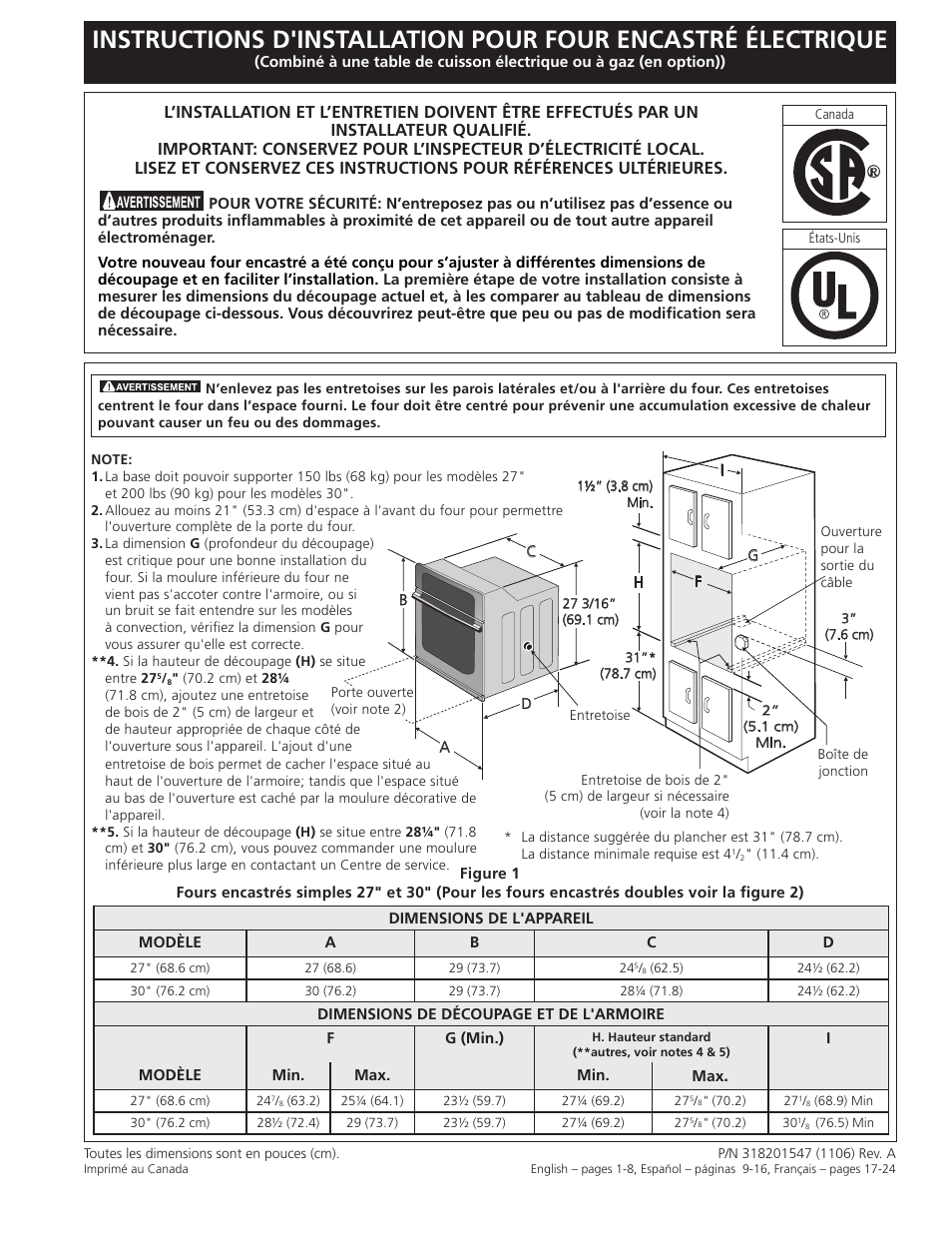 Electrolux EI27EW45KW User Manual | Page 17 / 24