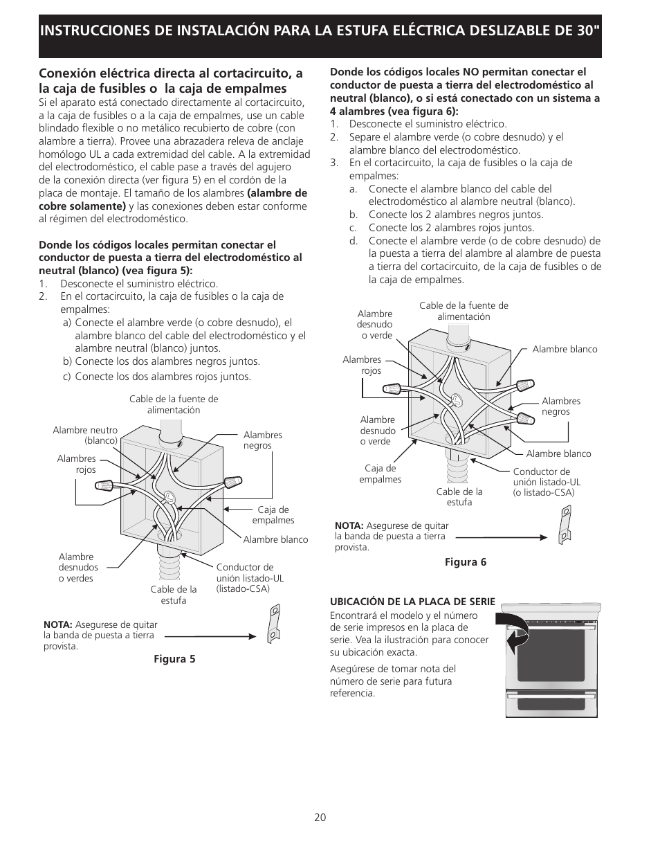 Electrolux EI30ES55LW User Manual | Page 20 / 36