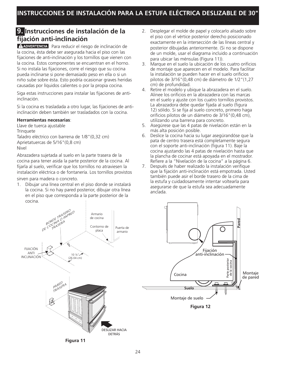 Electrolux EI30ES55LW User Manual | Page 24 / 36