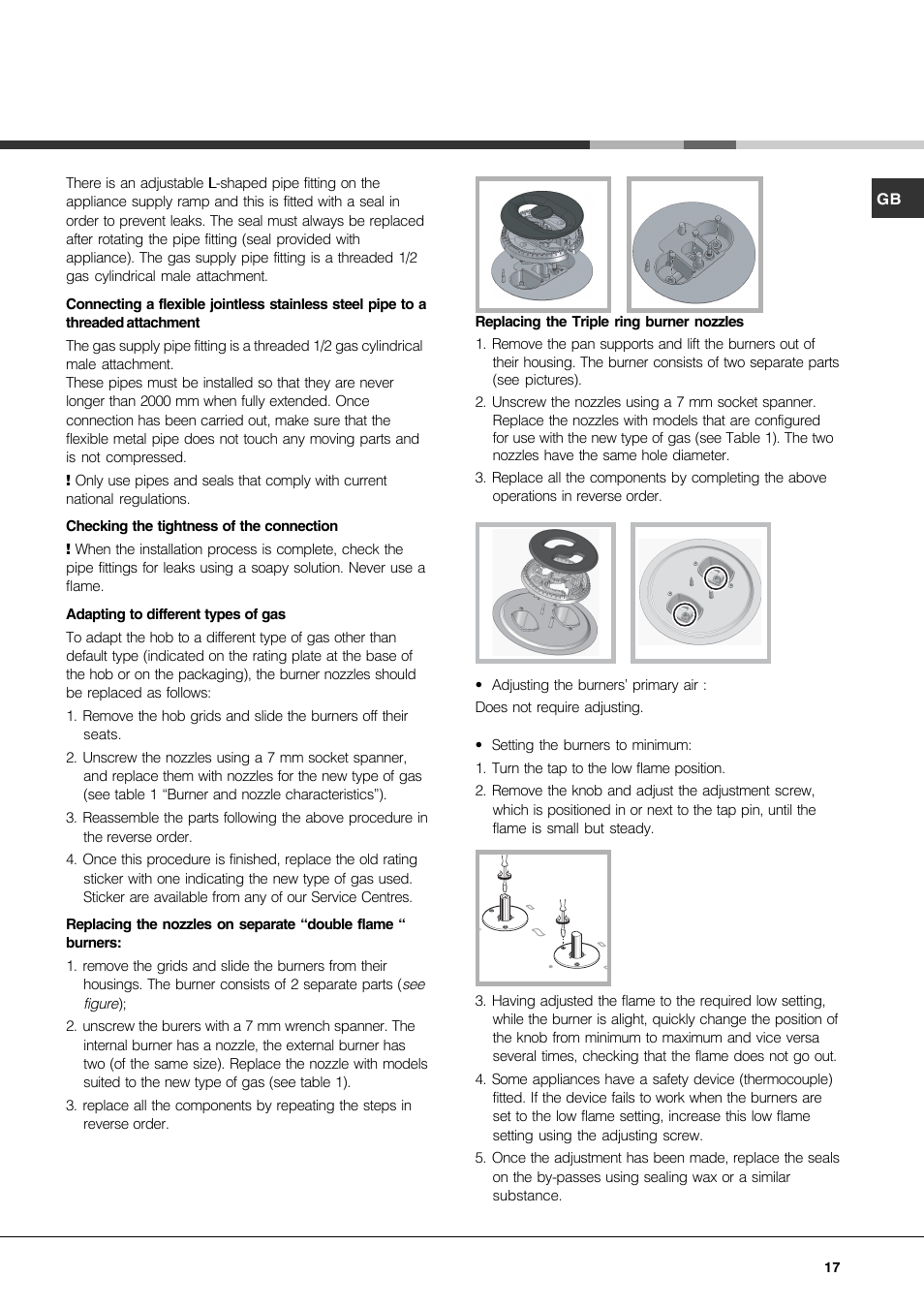 Hotpoint Ariston PC 730 RT GH-HA User Manual | Page 17 / 56