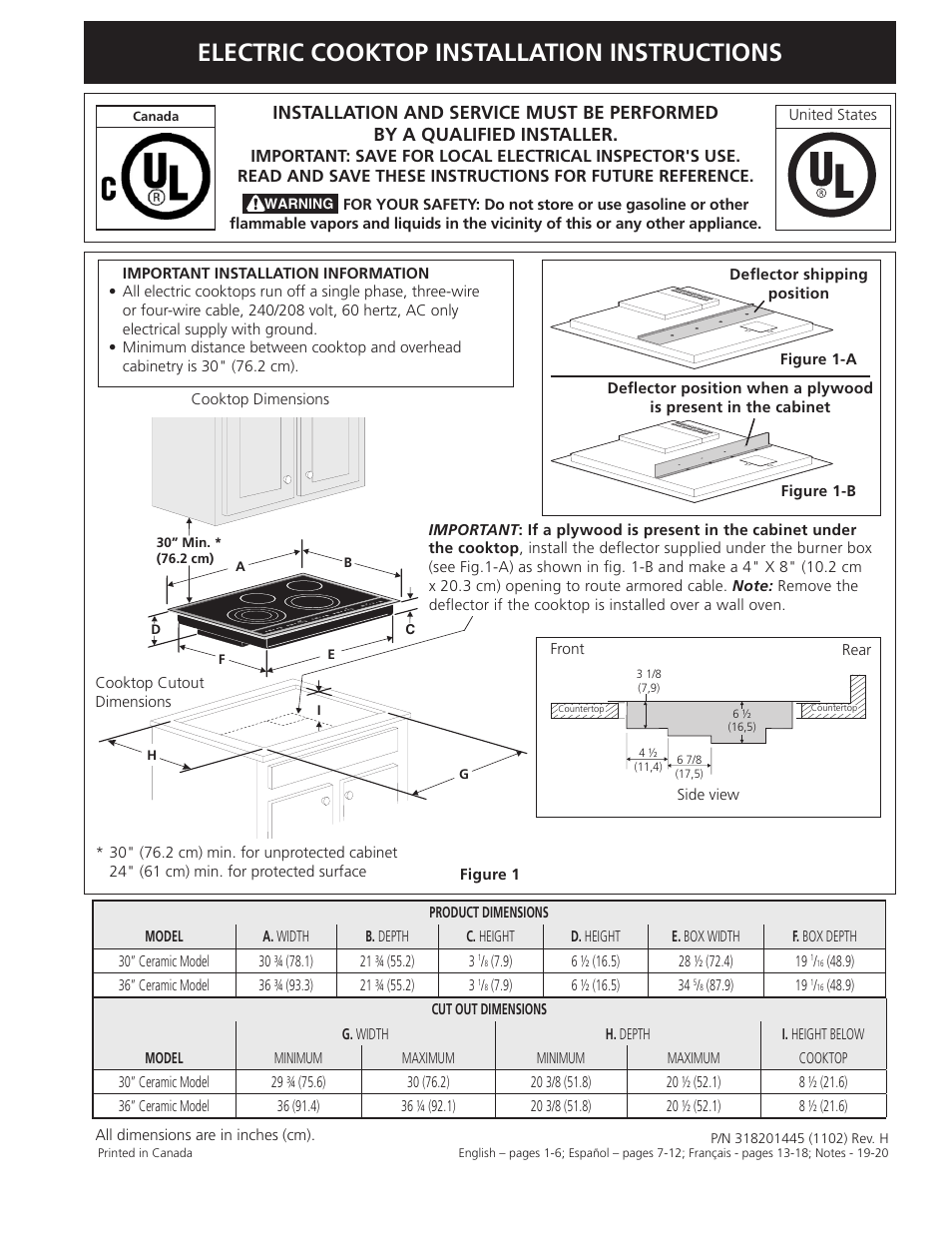 Electrolux EW30CC55GS User Manual | 20 pages