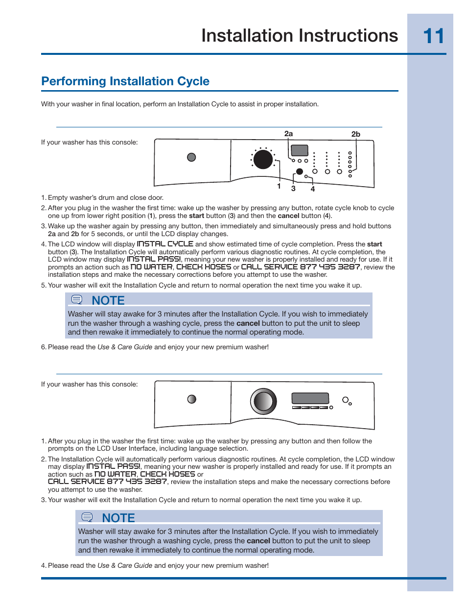 Installation instructions | Electrolux EIFLS60JIW User Manual | Page 11 / 56