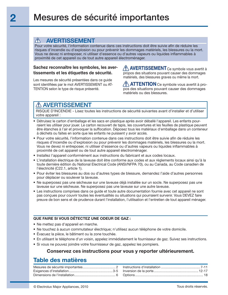 Electrolux EIFLS60JIW User Manual | Page 20 / 56