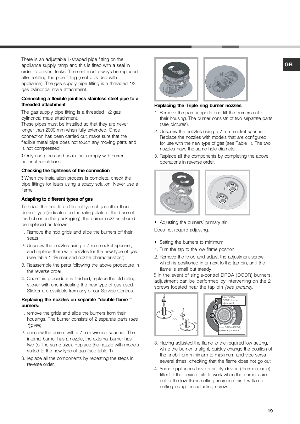 Hotpoint Ariston PK 750 X-HA User Manual | Page 19 / 64