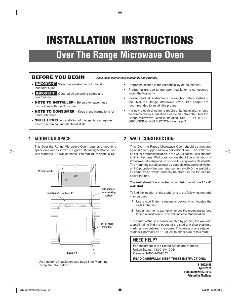 Electrolux EI30BM55HS User Manual | 24 pages