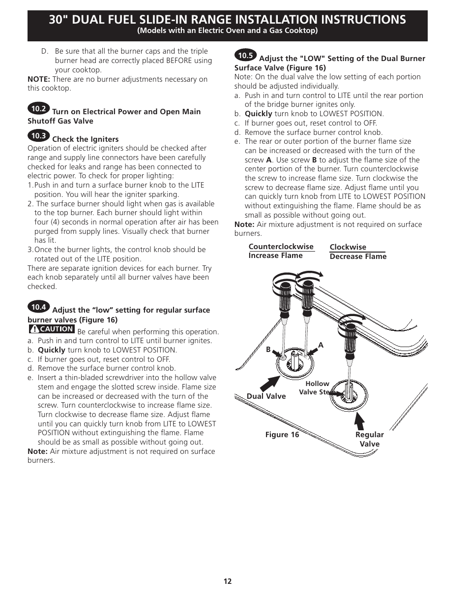 Electrolux EI30DS55JS User Manual | Page 12 / 44