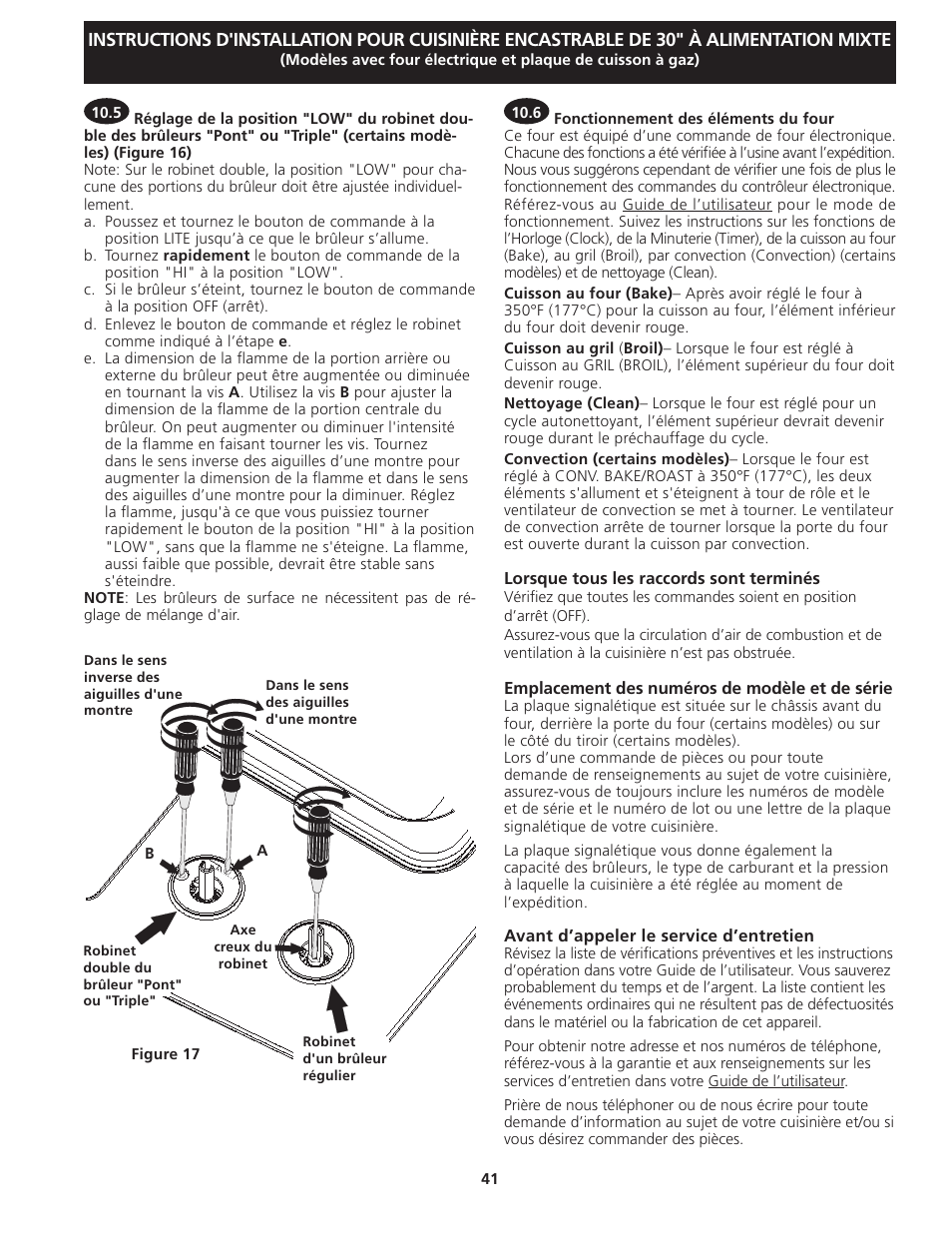 Electrolux EI30DS55JS User Manual | Page 41 / 44
