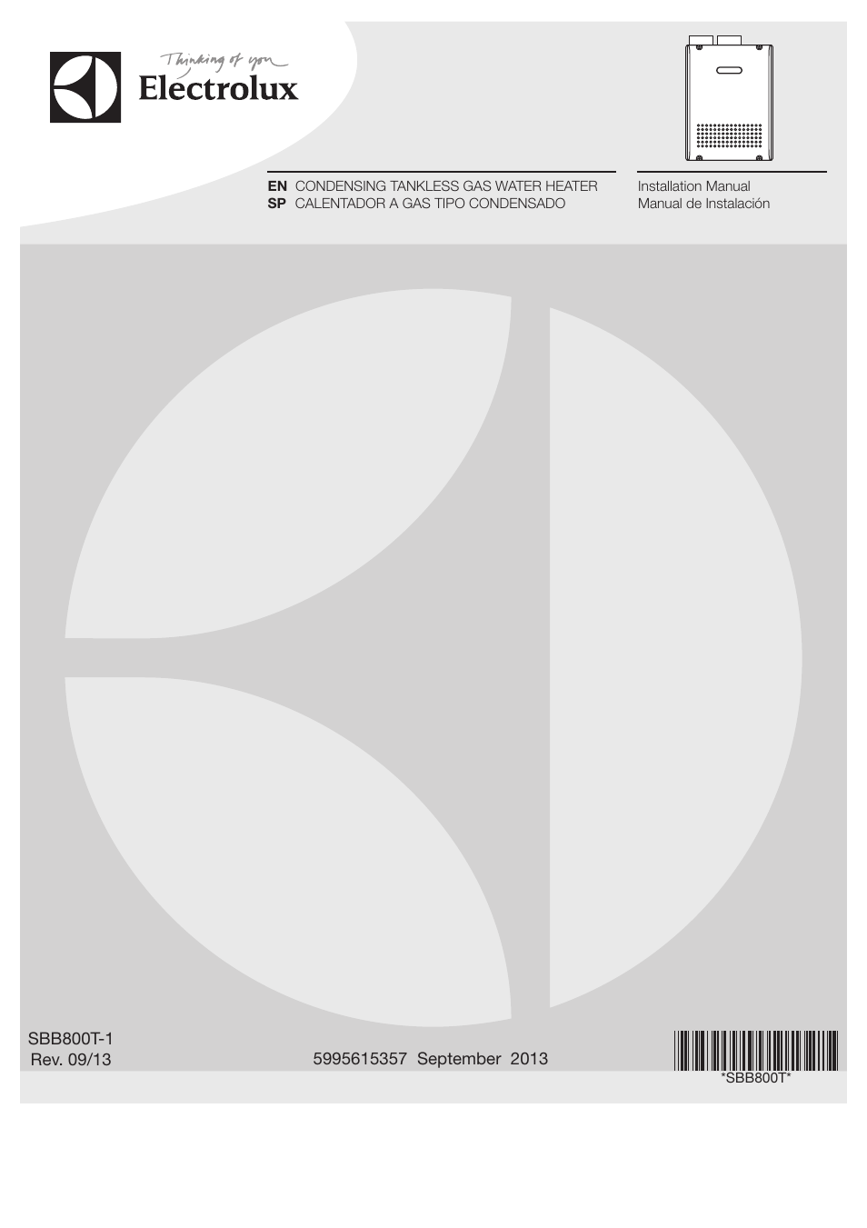 Electrolux EP19WI30LS User Manual | 84 pages