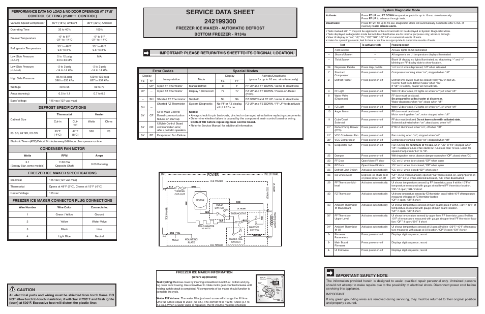 Electrolux EI23BC30KS User Manual | 2 pages