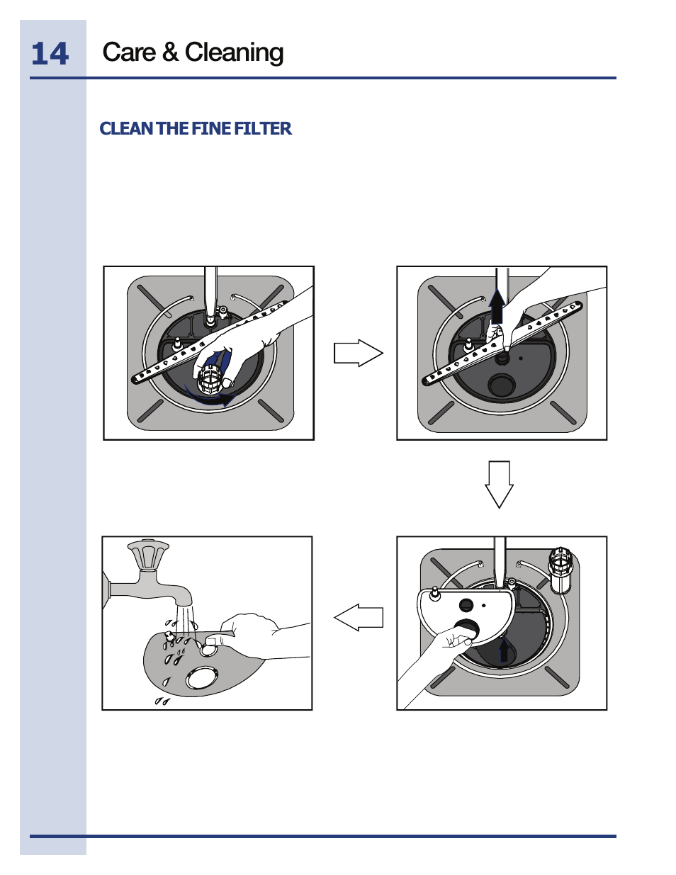 Care & cleaning | Electrolux EIDW5705PW User Manual | Page 14 / 60