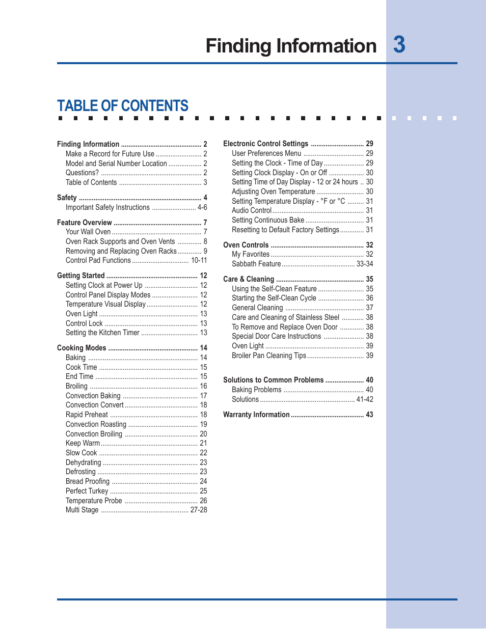 Electrolux EW30EW55GS User Manual | Page 3 / 44