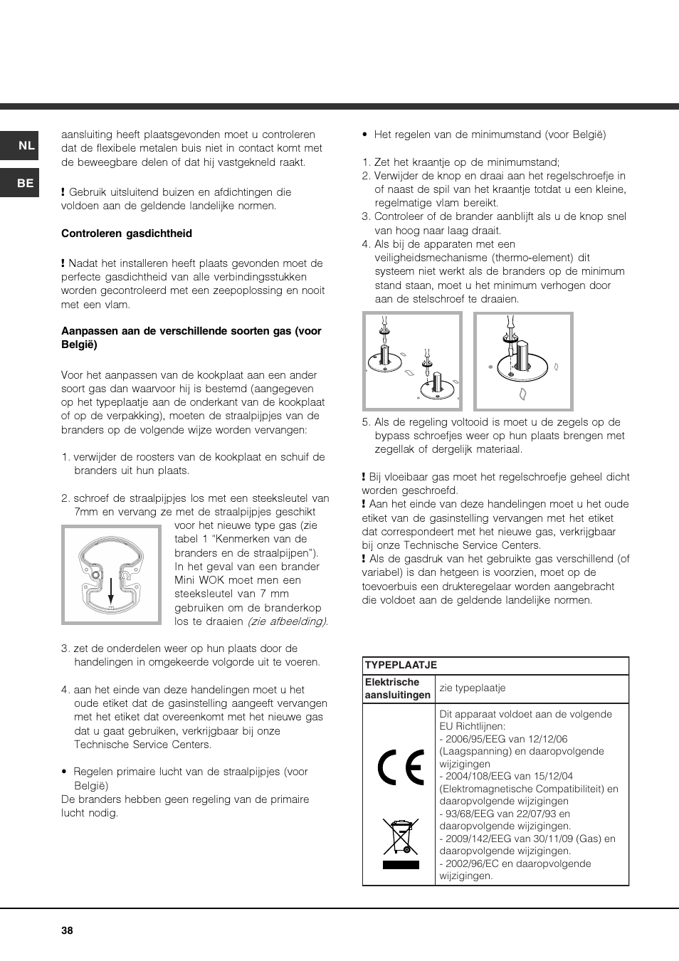 Hotpoint Ariston TZ 751 S N (IX)-HA User Manual | Page 38 / 56