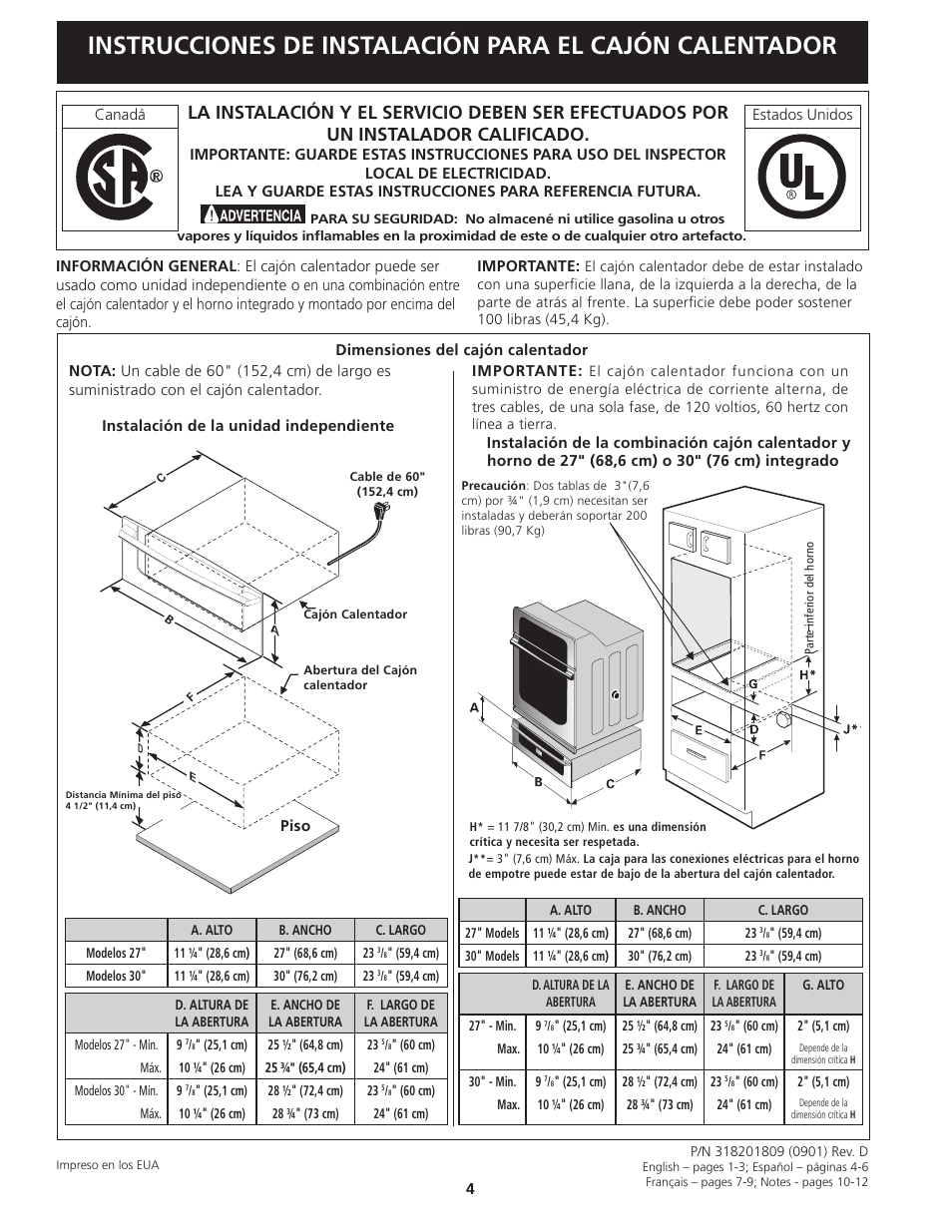 Electrolux EW30WD55GS User Manual | Page 4 / 12