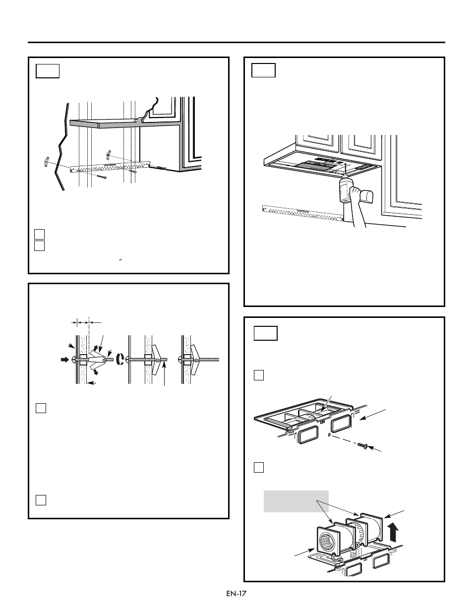 Installation instructions | Electrolux EI30BM60MS User Manual | Page 17 / 72