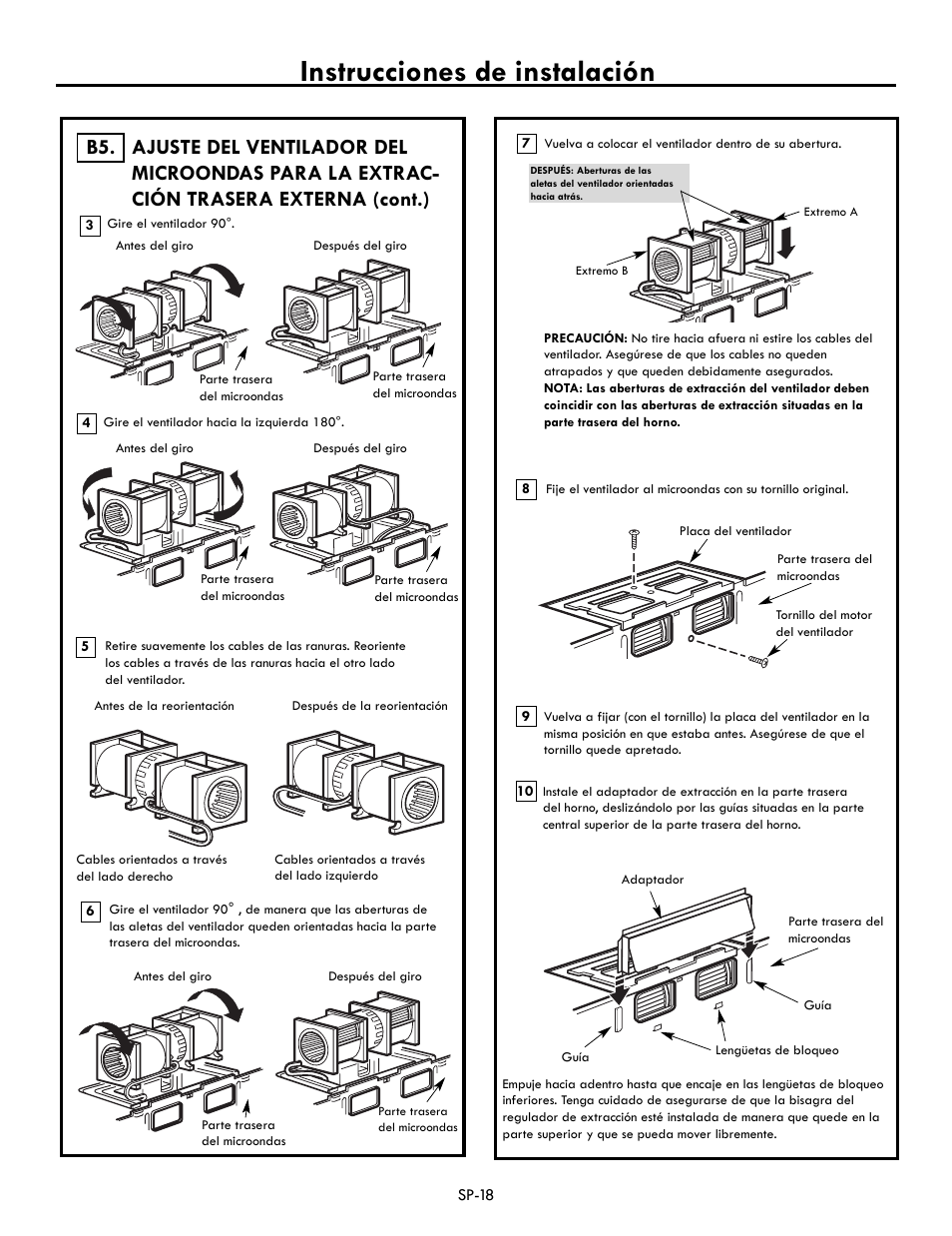 Instrucciones de instalación | Electrolux EI30BM60MS User Manual | Page 42 / 72