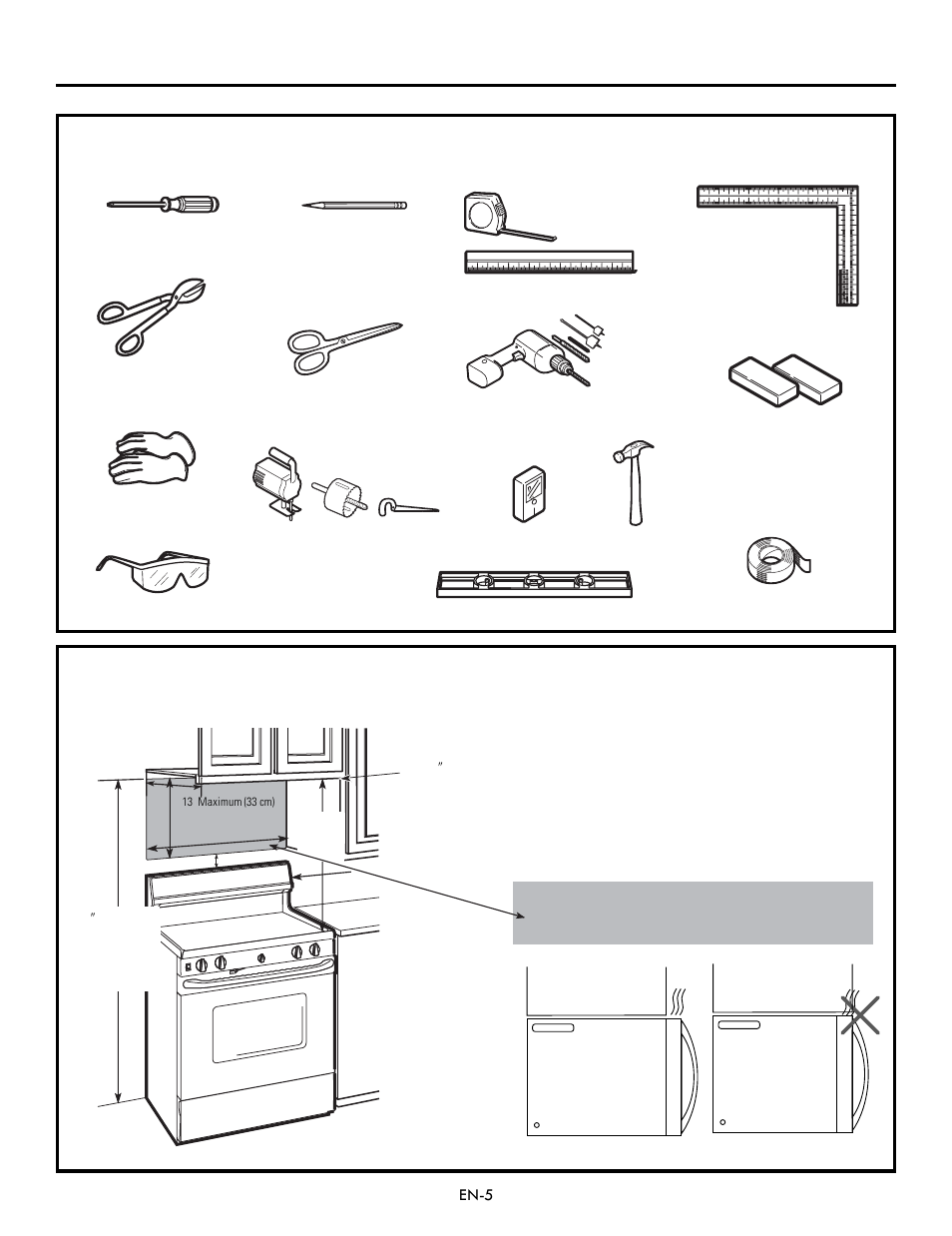 Tools you will need, Installation instructions, Mounting space | Electrolux EI30BM60MS User Manual | Page 5 / 72