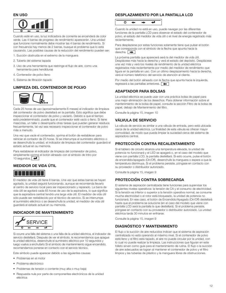 Electrolux ZCV910 User Manual | Page 12 / 24