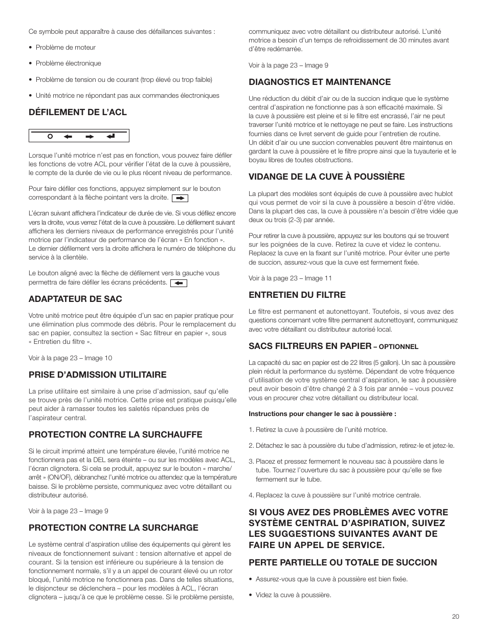 Electrolux ZCV910 User Manual | Page 20 / 24
